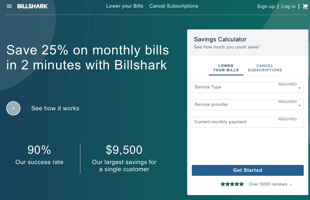 Billshark cut your bills