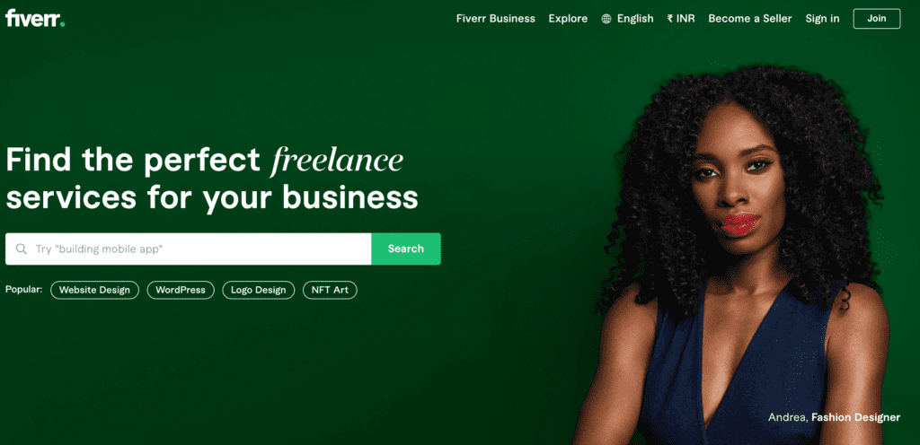fiverr freelance app