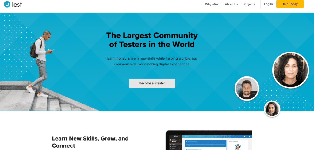 become a website tester on Utest