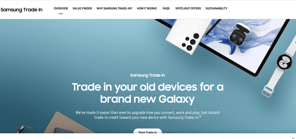 Samsung trade in for electronics